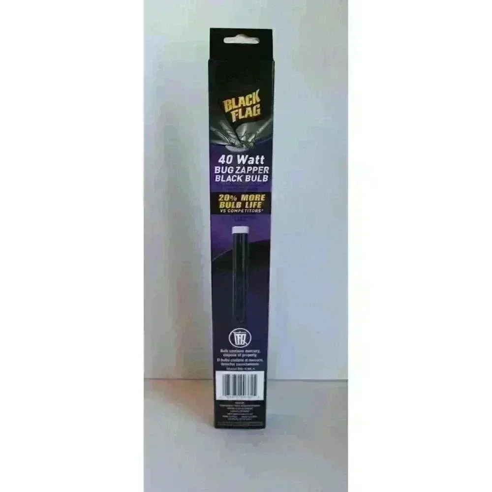 Black Flag Bug Zapper BB-40BLK 40W Replacement Bulb - Black‎ New in Box - Picture 4 of 11